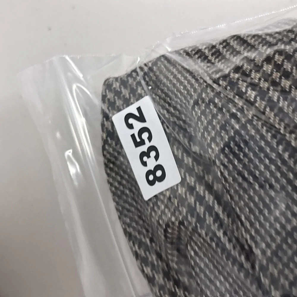 Ralph Lauren Sport Coat 48L Brown Glen Check Wool Cashmere Blazer Tweed 48R 3Btn